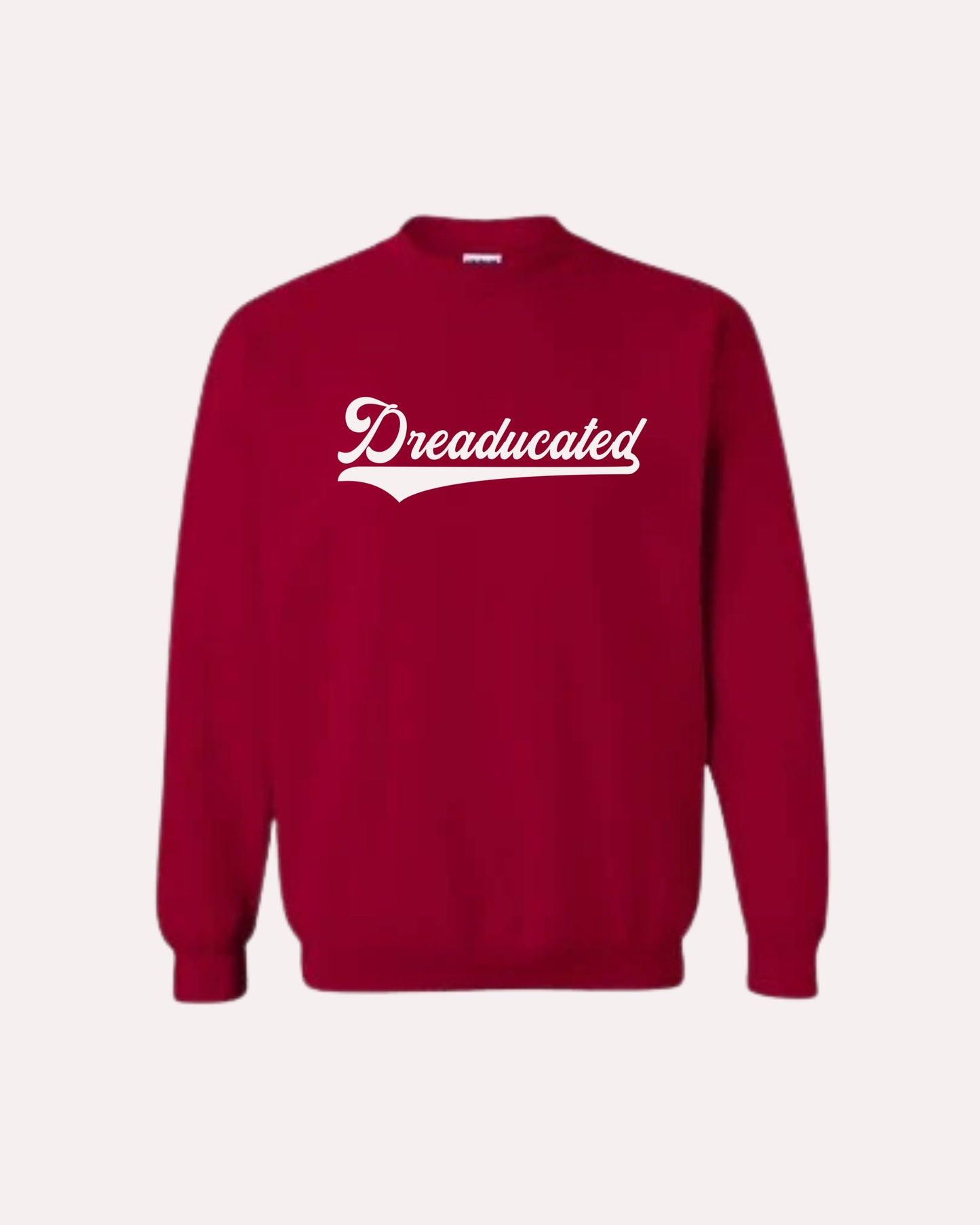 Classic "Dreaducated" Sweater (Red)