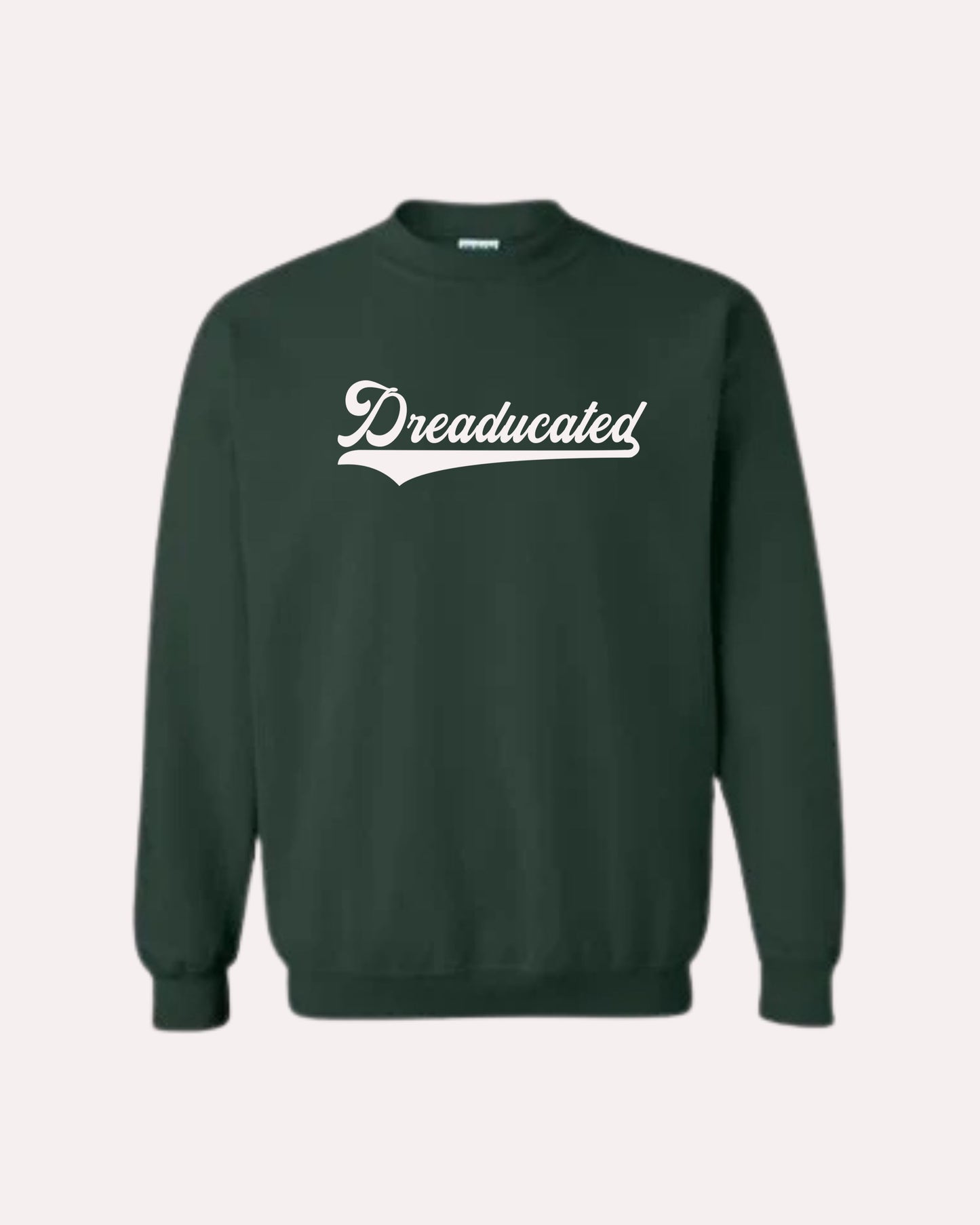 Classic "Dreaducated" Sweater (Winter Green)