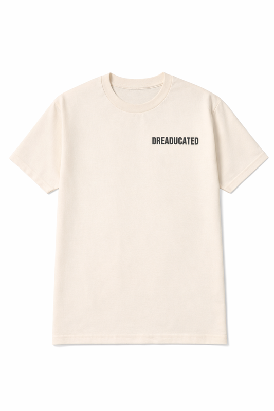 DREADUCATED™ Essential — Corner Logo Tee