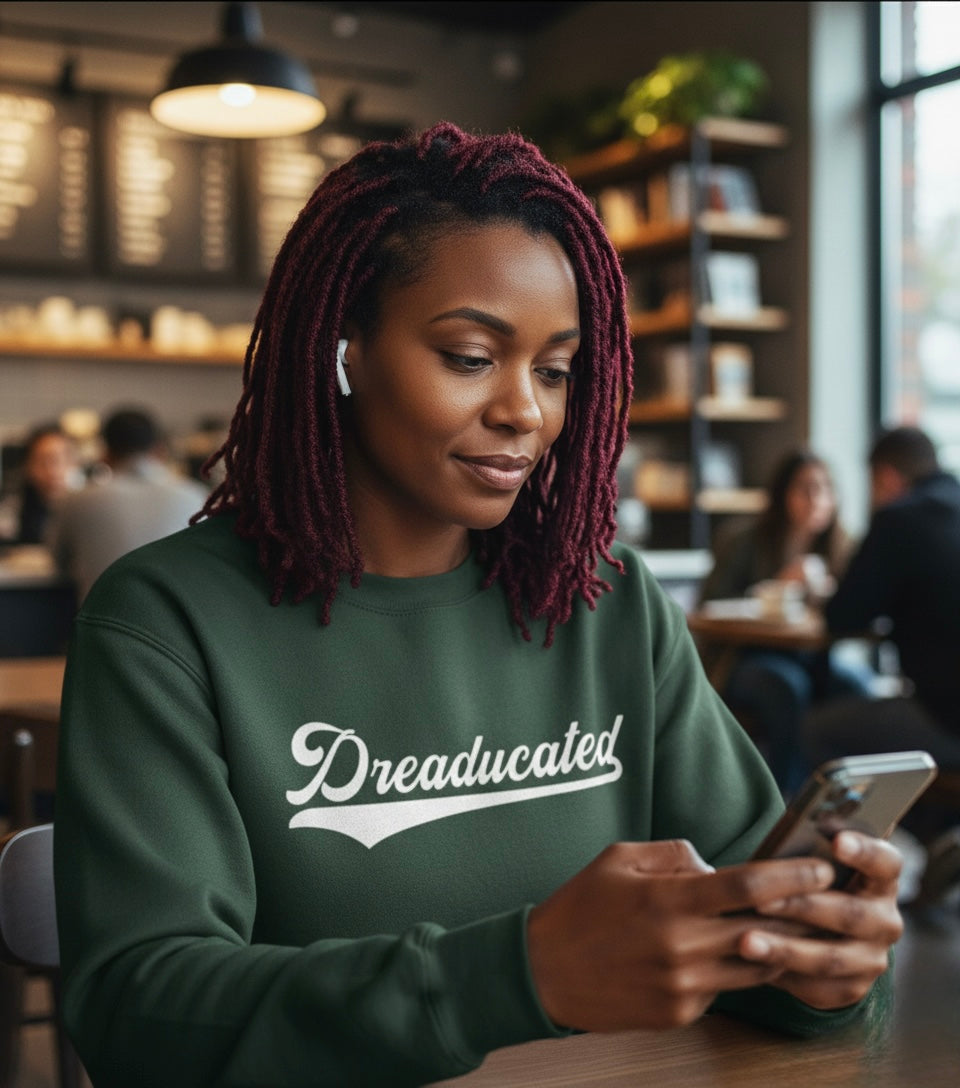 DREADUCATED™ Originals — Cursive Sweater